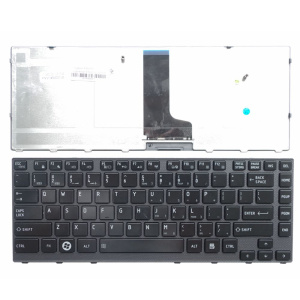 Клавиатура для ноутбука Toshiba Satellite M600, M640, чёрная, с рамкой, RU