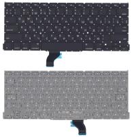 Клавиатура для ноутбука Apple Macbook 13" A1502 Retina Black, Small Enter, RU