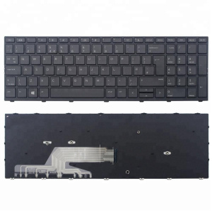 Клавиатура для ноутбука HP 450 G5 455 G5, чёрная, с рамкой, RU