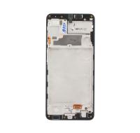 Дисплей Samsung Galaxy A22, Черный (OLED) в раме