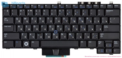 Клавиатура для ноутбука Dell Latitude E4300, чёрная, RU