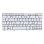 Клавиатура для ноутбука ACER Aspire 1410 1830 One 721 722,  белая. RU
