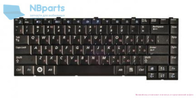 Клавиатура для ноутбука Samsung Q310, чёрная, RU