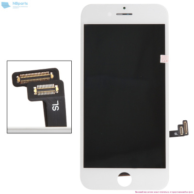 Дисплей для iPhone 7 с рамкой крепления, (Hancai) белый