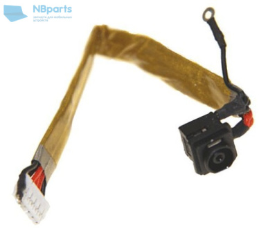 Разъем питания Sony VGN-FJ, с кабелем