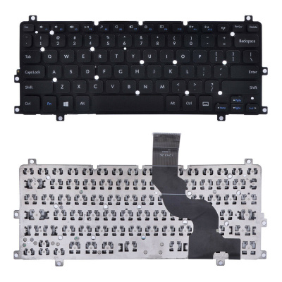 Клавиатура для ноутбука Dell Inspiron 11-3000, 11-3168, чёрная, RU