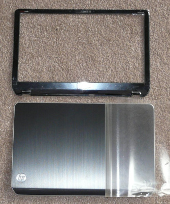 Крышка матрицы HP Envy 6-1000 с рамкой чёрный
