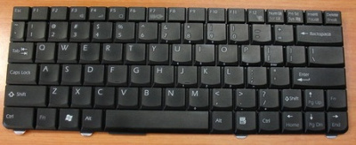 Клавиатура Asus Eee PC 700 701 900 901, чёрная, RU