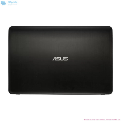 Крышка матрицы Asus X540, черная, с рамкой 