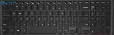 Клавиатура для ноутбука Dell Vostro 15-3583, чёрная, RU