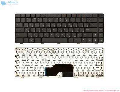 Клавиатура для ноутбука Dell Inspiron 1370, чёрная, RU
