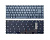 Клавиатура для ноутбука MSI Modern 14 B5M, серая, с подсветкой, RU
