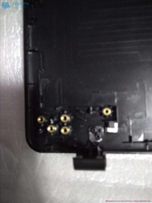 Крышка матрицы Asus X550 чёрная, с рамкой Уценка